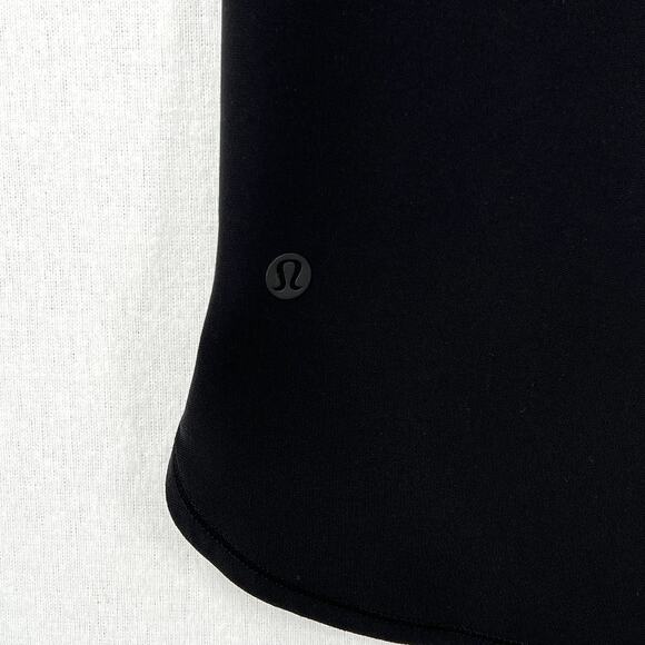 LULULEMON On The Fly Skirt Womens 8 Black Casual Travel Woven Athleisure Mini - Picture 13 of 16